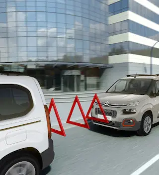 Citroën Berlingo - Active safety brake