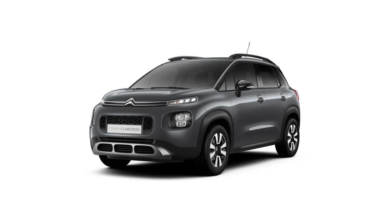 Citroen C3 Aircross sivá PLATINUM