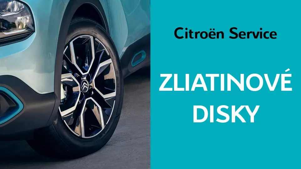 Citroën zliatinové disky
