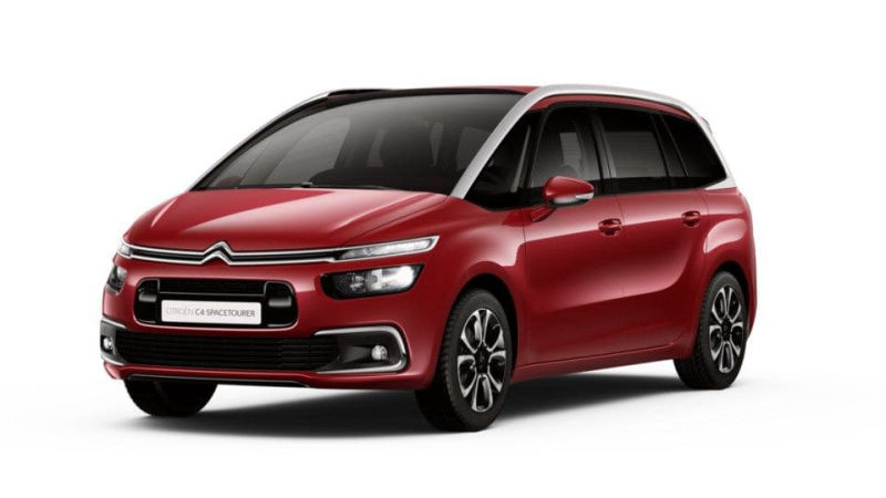 Citroën Grand C4 SpaceTourer červená RUBI