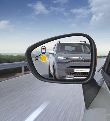 Nový Citroën C3 Aircross - sledovanie mŕtveho uhlu