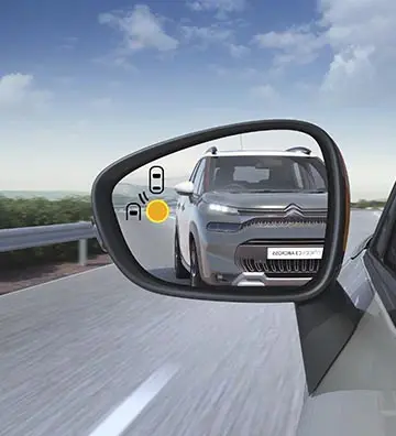 Nový Citroën C3 Aircross - sledovanie mŕtveho uhlu