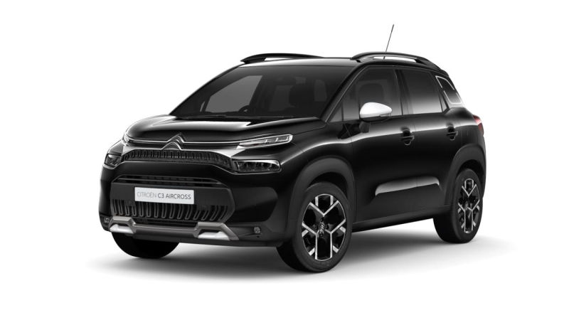 Nový Citroen C3 Aircross čierna PERLA NERA