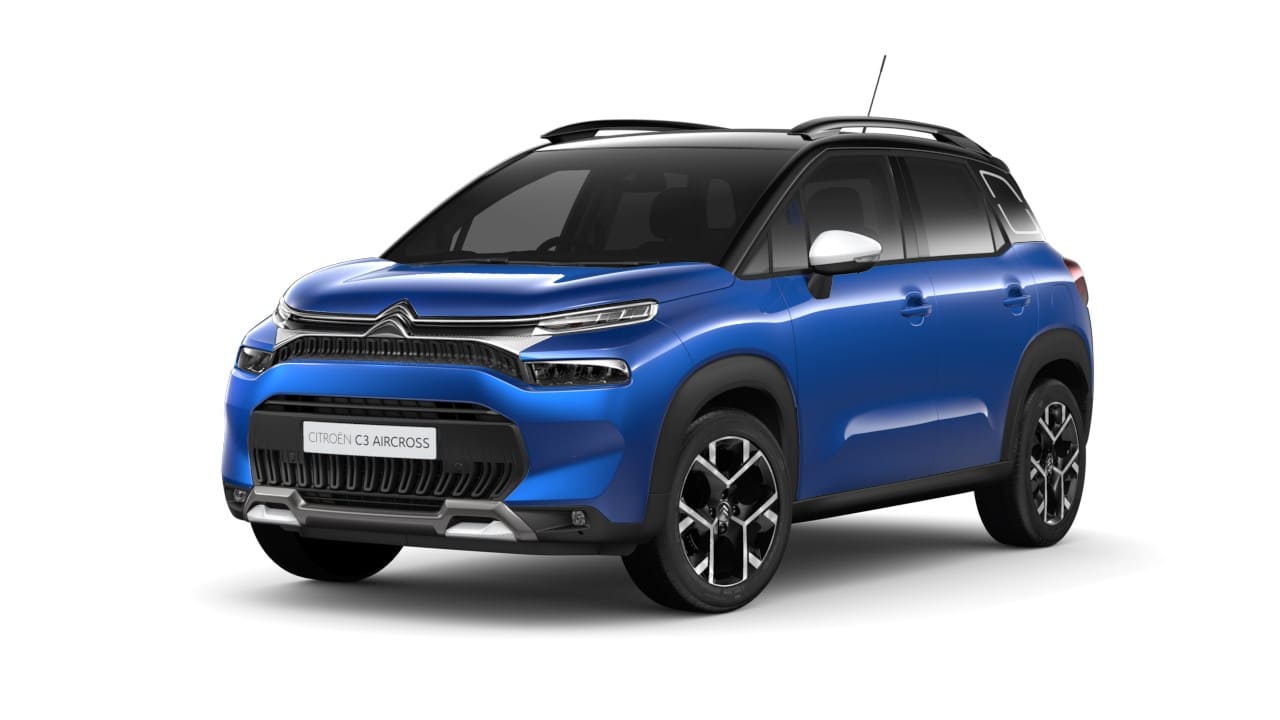 Nový Citroen C3 Aircross modrá VOLTAIC