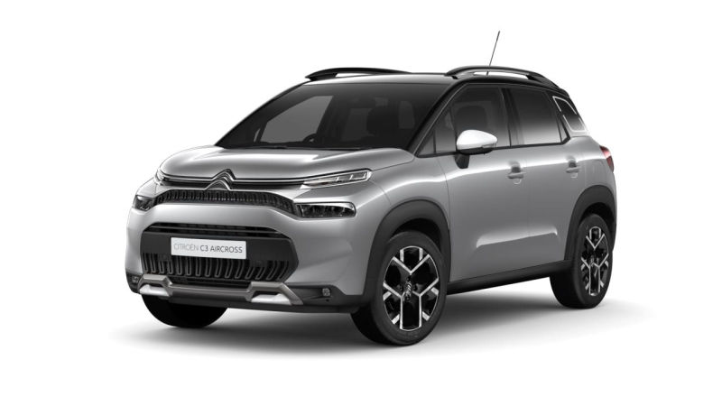 Nový Citroen C3 Aircross sivá ARTENSE