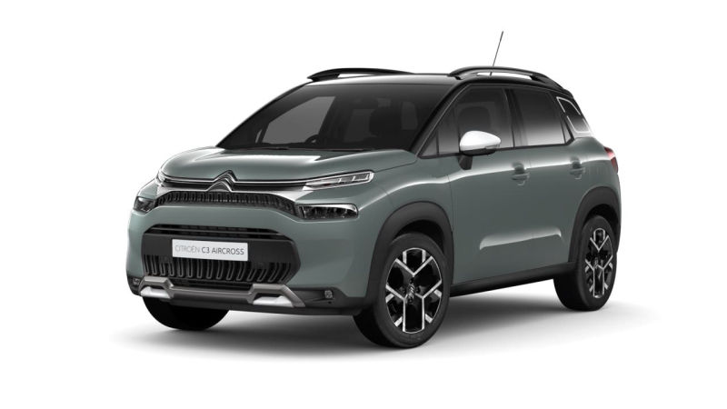 Nový Citroen C3 Aircross sivá KAKI